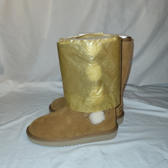 KOOLABURRA BY Ugg/ Victoria Tall 1015875 Women's Size 5 Chestnut Boot Authentic - Picture 7 of 8